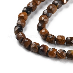 Natural Tiger Eye Beads Strands&nbsp;G-P500-02A-02