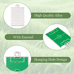36Pcs 9 Styles Alloy Enamel Pendants&nbsp;ENAM-TA0003-79P