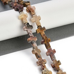 Natural Crazy Agate Beads Strands&nbsp;G-I369-A04-02