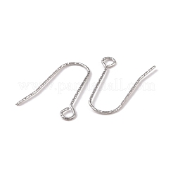 Tarnish Resistant 316 Stainless Steel Earring Hooks&nbsp;X-STAS-C059-10P