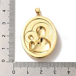 Rack Plating Brass Pendants&nbsp;KK-U027-27G