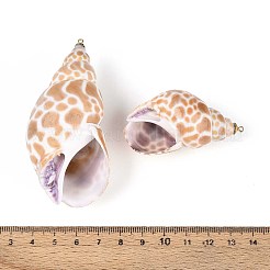 Natural Sea Shell Big Pendants&nbsp;SSHEL-T017-35
