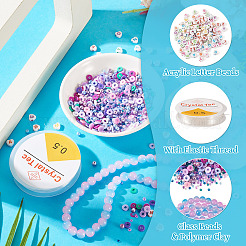 DIY Necklaces/Bracelets Making Kits&nbsp;DIY-TAC0032-18G