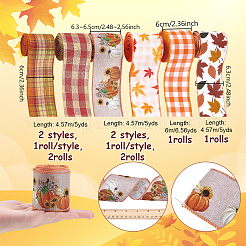 6 Rolls 6 Styles Ribbons&nbsp;OCOR-PH0005-75