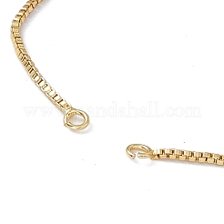Brass Box Chains Slider Bracelet Makings&nbsp;KK-E068-VD013-2