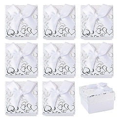 Bowknot Cardboard Paper Ring Gift Storage Boxes&nbsp;CON-TAC0001-16D