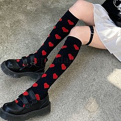 Nylon Wire Long Socks for Women&nbsp;AJEW-WH20054-034