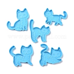 Skull Cat Shaped Pendant Silicone Molds&nbsp;DIY-L067-J01
