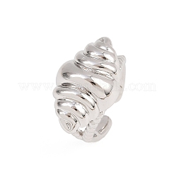 Brass Cuff Rings for Women&nbsp;RJEW-H256-20-P