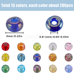 195G 15 Style 8/0 Glass Seed Beads&nbsp;SEED-SC0001-37