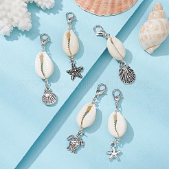 Shell Pendent Decorations&nbsp;HJEW-JM01323
