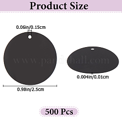 500Pcs Plastic Paillette/Sequins Pendants&nbsp;AJEW-GF0008-81C