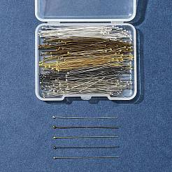 250Pcs 5 Colors Brass Ball Head Pins&nbsp;KK-FS0001-42