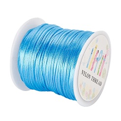 Nylon Satin Rattail Cords&nbsp;NWIR-JP0013-1.0mm-365