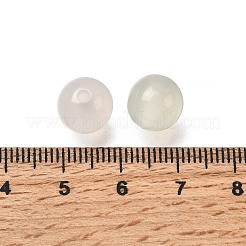 70Pcs Transparent Resin UV Reactive Beads&nbsp;RESI-Z041-04
