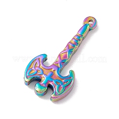 Ion Plating(IP) 304 Stainless Steel Pendants&nbsp;STAS-C049-10M