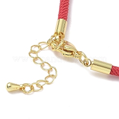 3MM Nylon Milan Cord Necklace Making&nbsp;NJEW-H084-01G-35