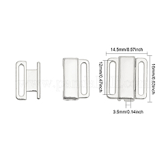 12Pcs Zinc Alloy Bikini Clips&nbsp;FIND-FH0007-13P