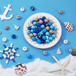 DIY Ocean Theme Jewelry Making Finding Kit&nbsp;DIY-FH0005-29