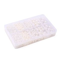 5 Sizes Imitated Pearl Acrylic Beads&nbsp;OACR-YW0001-28