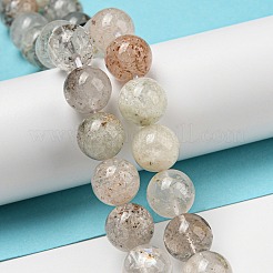 Natural Lodolite Quartz Beads Strands&nbsp;G-R494-A09-04