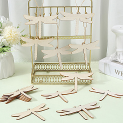Wood Insect Pendant Decorations&nbsp;HJEW-WH20016-02B