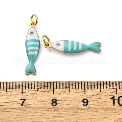 304 Stainless Steel Enamel Pendants&nbsp;STAS-E550-40G-02