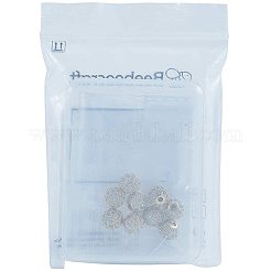 Rack Plating Brass Cubic Zirconia Beads&nbsp;ZIRC-NB0001-09