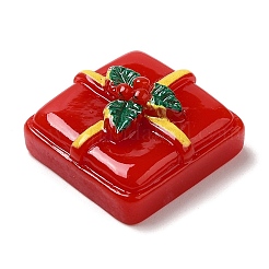 Christmas Theme Opaque Resin Cabochons&nbsp;CRES-M022-02H