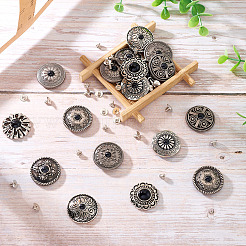 9 Style Alloy Decorative Rivets&nbsp;BUTT-SW0001-05