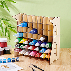 Wood Paint Storage Stands&nbsp;AJEW-WH0270-896