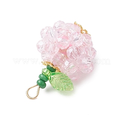 Fruit Glass Pendants&nbsp;PALLOY-MZ00804-02
