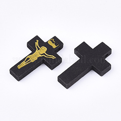 Printed Wooden Pendants&nbsp;WOOD-S050-35A-01