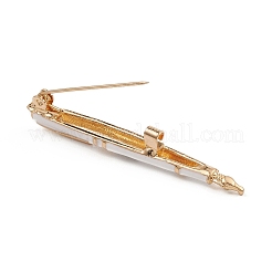 Alloy Enamel Brooch Pin for Clothes Backpack&nbsp;JEWB-Q030-25G