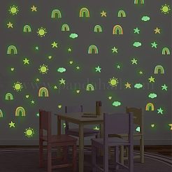 Waterproof PVC Luminous Wall Stickers&nbsp;DIY-WH0308-215