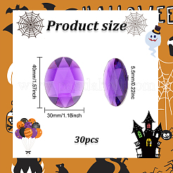 Self-Adhesive Acrylic Rhinestone Stickers&nbsp;SACR-FG0001-02A