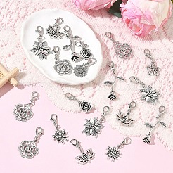Tibetan Style Alloy Pendant Decorations&nbsp;HJEW-YW00571