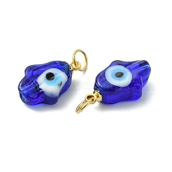 Handmade Evil Eye Lampwork Pendants&nbsp;PALLOY-JF05636-03