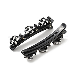 Fashion Double Layer Cloth Alligator Hair Clips Sets&nbsp;PHAR-P005-26