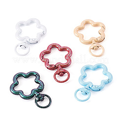 5Pcs Spray Painted Alloy Swivel Snap Hook Clasps&nbsp;FIND-TADJ0001-07