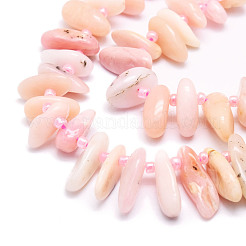 Natural Pink Opal Beads Strands&nbsp;G-E569-O13