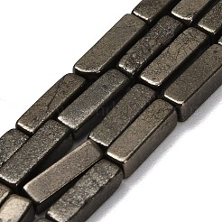 Natural Gold Pyrite/Golden Pyrite Beads Strands&nbsp;G-F833-I01-01
