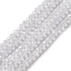 Crystal Glass Rondelle Beads Strands&nbsp;X-EGLA-F049C-03
