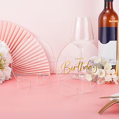 Acrylic Blank Table Signs&nbsp;DIY-WH0019-96