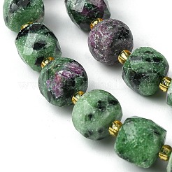 Natural Ruby in Zoisite Beads Strands&nbsp;G-Q010-A02-01