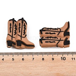 Cowboy Theme Silicone Focal Beads&nbsp;SIL-G014-01B