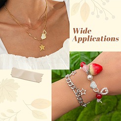 4Pcs 2 Colors Brass Micro Pave Clear Cubic Zirconia Box Clasps&nbsp;KK-CJ0005-90