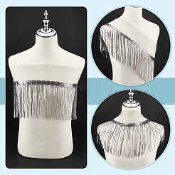 Sequin Tassel Trimming&nbsp;DIY-WH0430-536B
