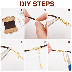 DIY Cord Bracelet Necklace Making Kit&nbsp;DIY-BC0009-48