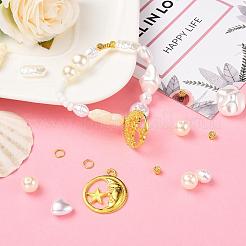 164Pcs Flower & Round Plastic & Alloy Round Beads&nbsp;DIY-YW0002-57
